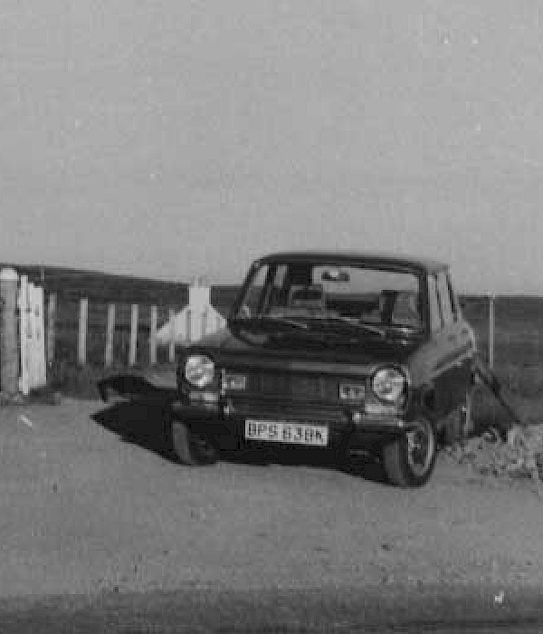 One of Robbie's first cars